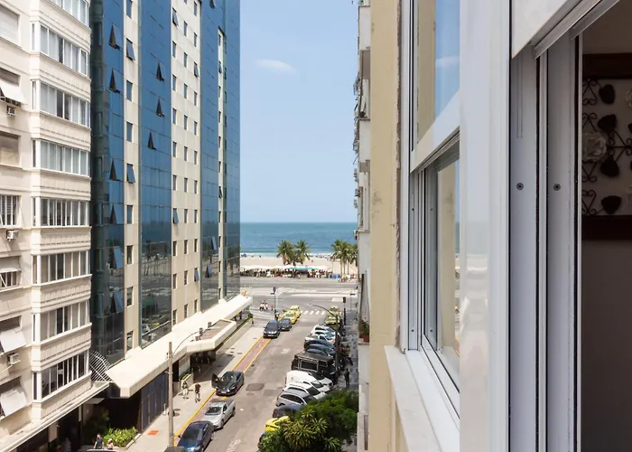 Fabuloso Em Copacabana - Vista Da Praia - Fms502 Z4 Rio de Janeiro
